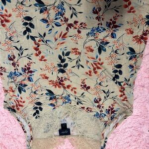 Daytrip Floral Lace Blouse - Multicolor